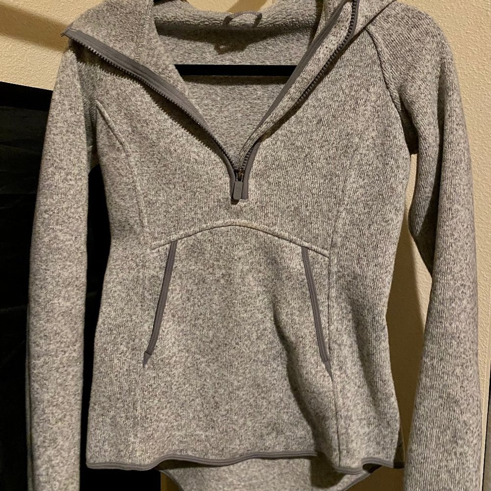 Lulu Lemon half zip hoodie